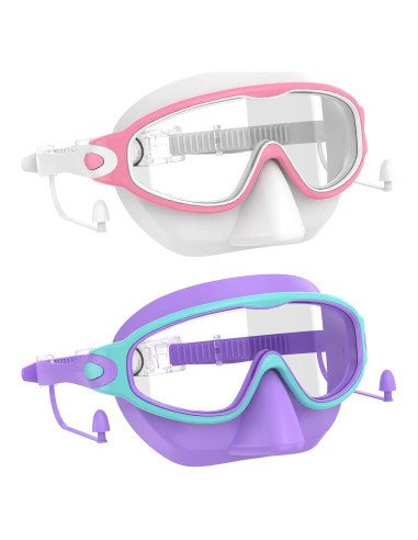 Gafas de natación YLKJSWIM para niños 3-15 años con tapones