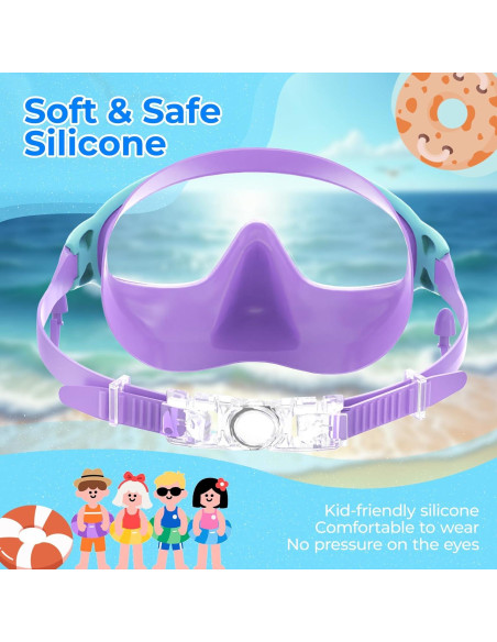 Gafas de natación YLKJSWIM para niños 3-15 años con tapones