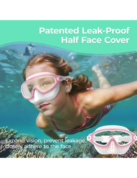 Gafas de natación YLKJSWIM para niños 3-15 años con tapones