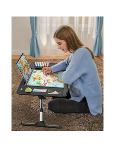 Mesa para Regazo SAIJI Plegable Extra Grande con Soporte de Lectura 2