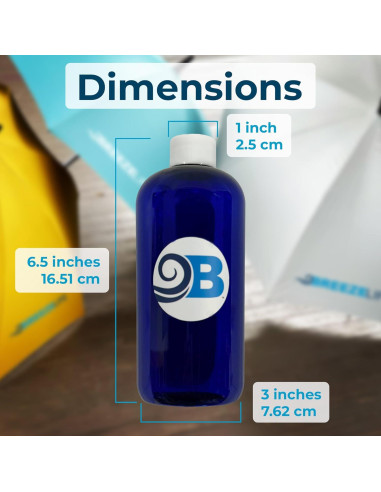 Botella de Mist de Reemplazo Breeze Life 0.47 L Azul