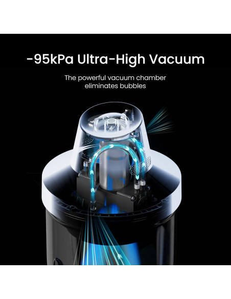 Máquina Eliminadora de Burbujas de Resina Resiners R-057E 3.2L