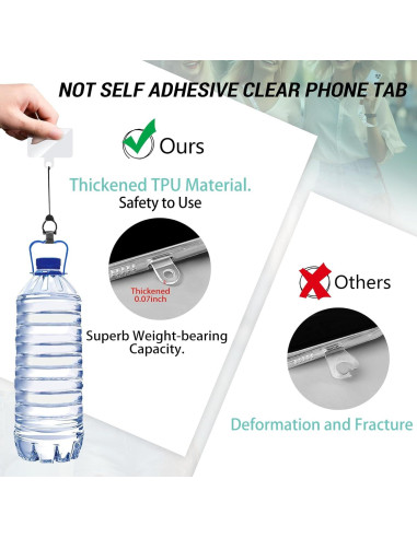 Correa cruzada ajustable Piefly para teléfono y llaves - Diseño floral