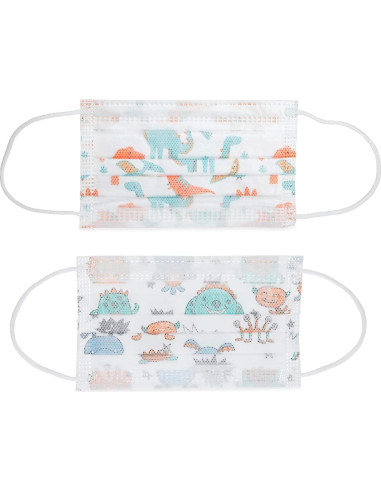 Mascarillas Desechables Dr. Talbot para Niños 2-5 Años - 10 Unidades