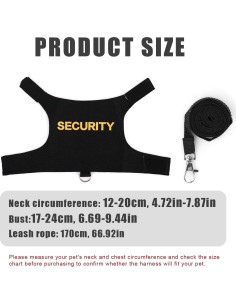 Conjunto Arnés y Correa Ajustable para Dragón Barbudo - PEUTIER 2