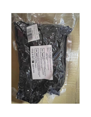 Poncho Impermeable Accevo Unisex Negro 140x210cm Ligero Reutilizable