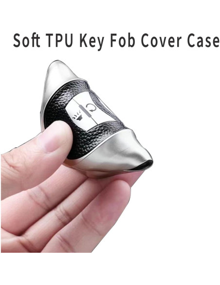 Funda de Llave Syodiesn TPU para Buick 2015-2023 6 Botones Azul