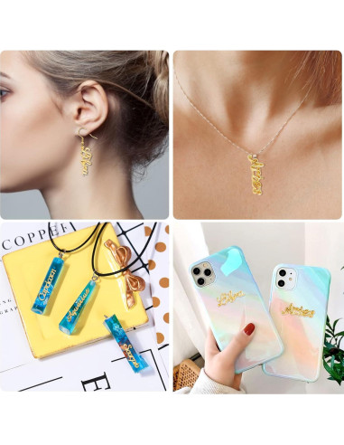 60 Piezas Colgantes Zodiaco Mckanti para Joyería DIY