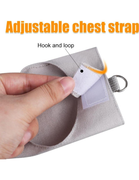 Arnés Ajustable para Dragón Barbudo DONGKER con Correa 1.45m