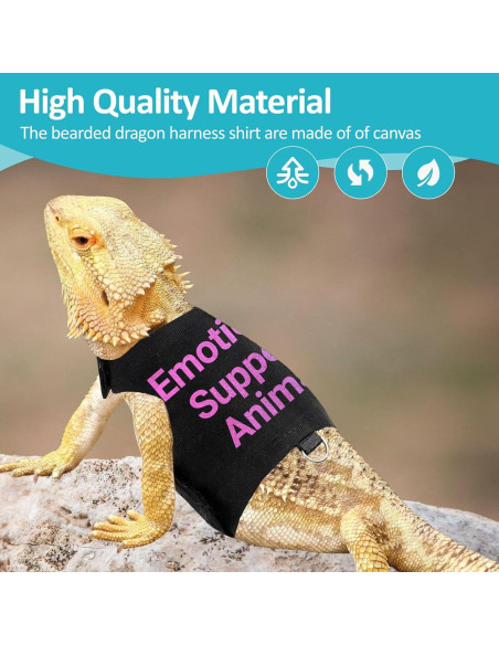 Arnés Ajustable para Lagartos HOKABLE Rosa - Correa Incluida