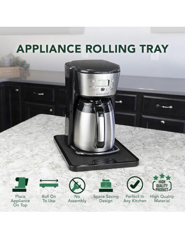 Bandeja Rodante Nifty - Organizador de Cocina Antideslizante