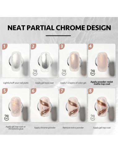 Gel Top Coat Mate GAOY 16ml Resistente al Polvo para Uñas