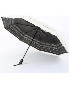 Paraguas de viaje automático Wendin con protección UV - Beige 2