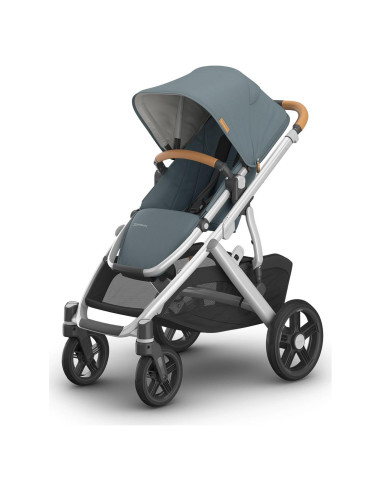 Carriola UPPAbaby Vista V3 - Modular, Azul Piedra, 1 Asiento
