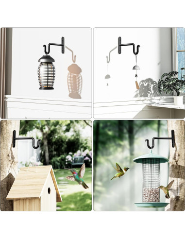 Soportes para Plantas Colgantes Qiuzido 15.24 cm - Paquete de 2