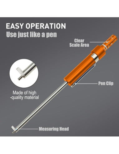 Medidor de Espesor de Pastillas de Freno THIKPO 1.5-11mm