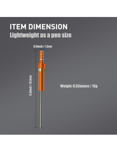 Medidor de Espesor de Pastillas de Freno THIKPO 1.5-11mm