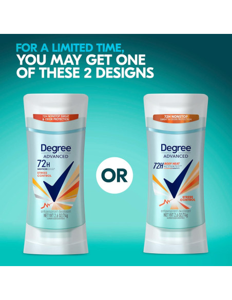 Desodorante Antitranspirante Degree Control de Estrés 73.93 g Mujer