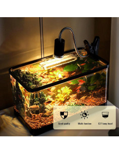 Paquete de 4 bombillas de calor UVA 25W Abustle Pig para reptiles 2