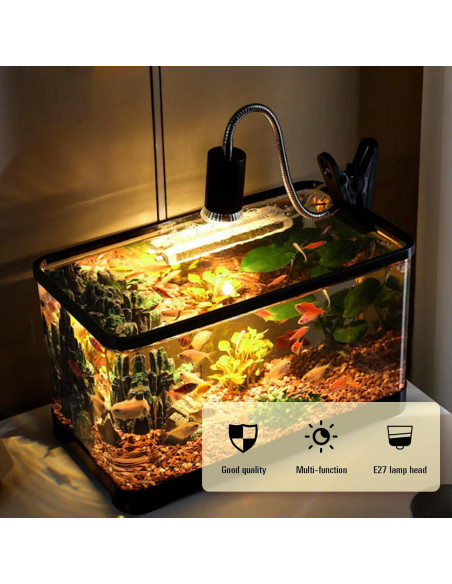 Paquete de 4 bombillas de calor UVA 25W Abustle Pig para reptiles