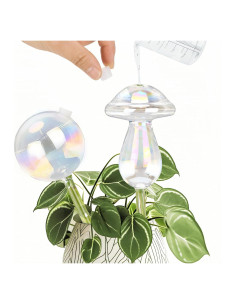 Esferas de Riego Automático Laawe 2PCS Vidrio Arcoíris 150ml