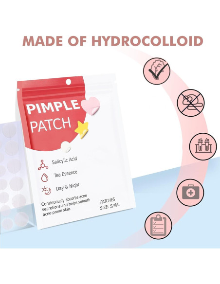 Parche para Granos Hidrocoloide Sundpik 304 Unidades