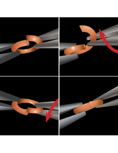 Anillas Abiertas The Beadsmith 4mm Cobre 144 Piezas 22 Gauge 2