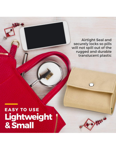 Organizador Semanal de Pastillas MEDca - 7 Días, 4 Tiempos al Día