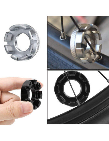 Kit de Herramientas de Radio de Bicicleta CHIVENIDO - 7 Piezas