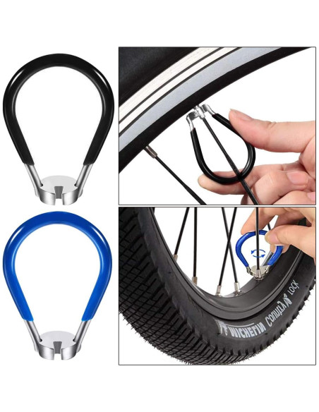 Kit de Herramientas de Radio de Bicicleta CHIVENIDO - 7 Piezas