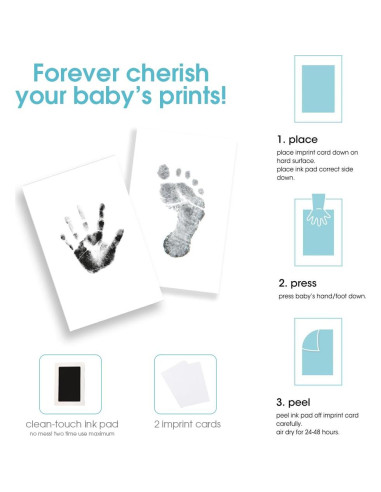 Libro de Memorias del Bebé Chevron Pearhead 50 Páginas Gris