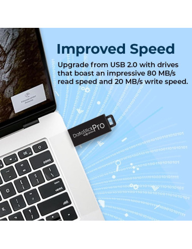 Centon DataStick Pro USB 3.2 Gen1 8 GB - Paquete de 5 Unidades