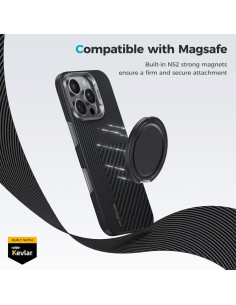 Agarre Magnético BENKS ArmorPop para iPhone 12-16, 360 2