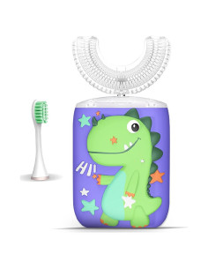 Cepillo de Dientes Eléctrico Infantil KRX KRT818 Verde 6 Modos