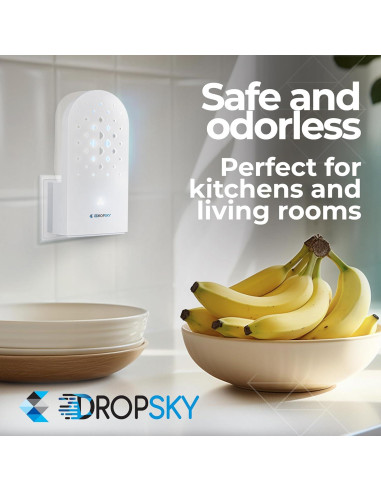 Trampa de Insectos Voladores Dropsky - Luz Enchufable Sin Olores
