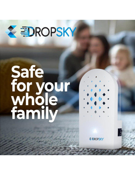 Trampa de Insectos Voladores Dropsky - Luz Enchufable Sin Olores