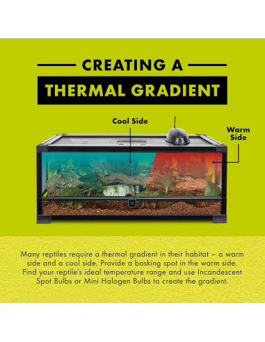 Bombilla Incandescente Zilla 50W Rojo Nocturno para Reptiles