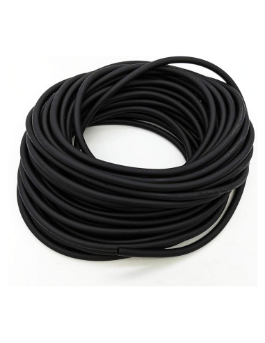 Tubo de Aire Flexible Negro JIH 15.24 Metros para Acuario