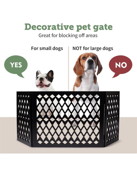 Puerta para Mascotas Plegable Hoovy 119.38x47.63 cm