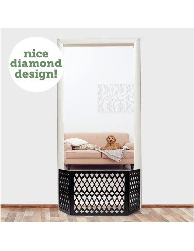 Puerta para Mascotas Plegable Hoovy 119.38x47.63 cm