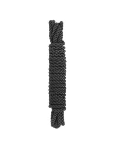 Cuerda trenzada de nylon Rebower 8mm x 5.5 yardas negra