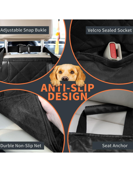 Funda de Asiento para Perro IVY&LANE Grande Impermeable 2-en-1