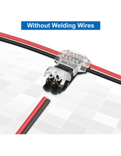 Cable de Extensión 20m 22 AWG Rifachua + 12 Conectores T Tap 2