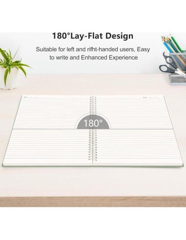 Cuaderno Espiral RETTACY A4 300 Páginas Rayas Universitarias