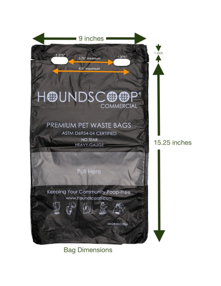 Bolsas de Desechos de Mascotas HOUNDSCOOP 800 Cuento XL