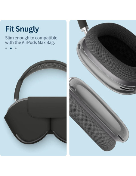 Funda Protectora FINTIE para AirPods Max TPU Transparente