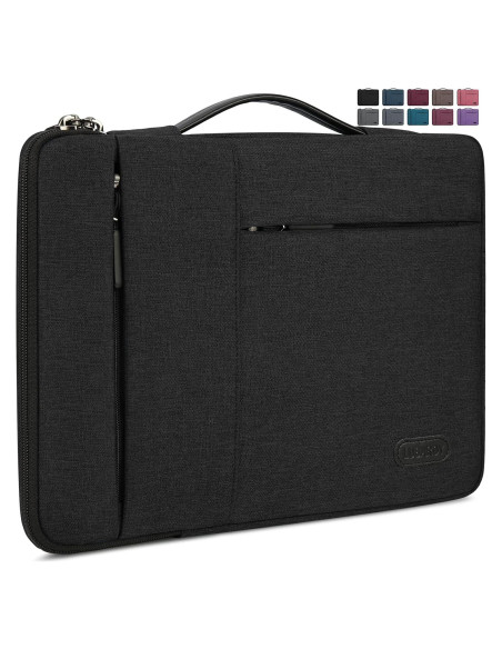 Funda para Laptop Lubardy 13.3-14 Pulgadas Negra Impermeable
