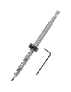 Bit de Perforación para Agujeros de Bolsillo POWERTEC 3/8" 2