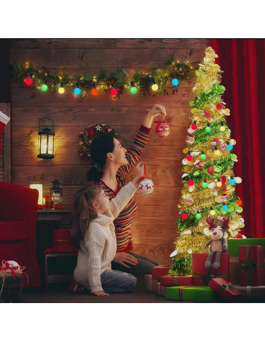 Bombillas G40 Multicolor Goothy 25 Paquete 5W E12