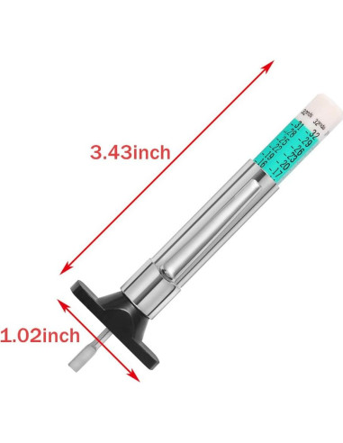 Calibrador de Profundidad de Neumáticos PROND Verde 4PCS